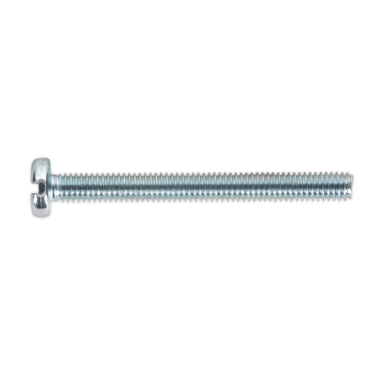 Machine Screw M4 x 40mm Pan Head Slot Zinc DIN 85 Pack of 50