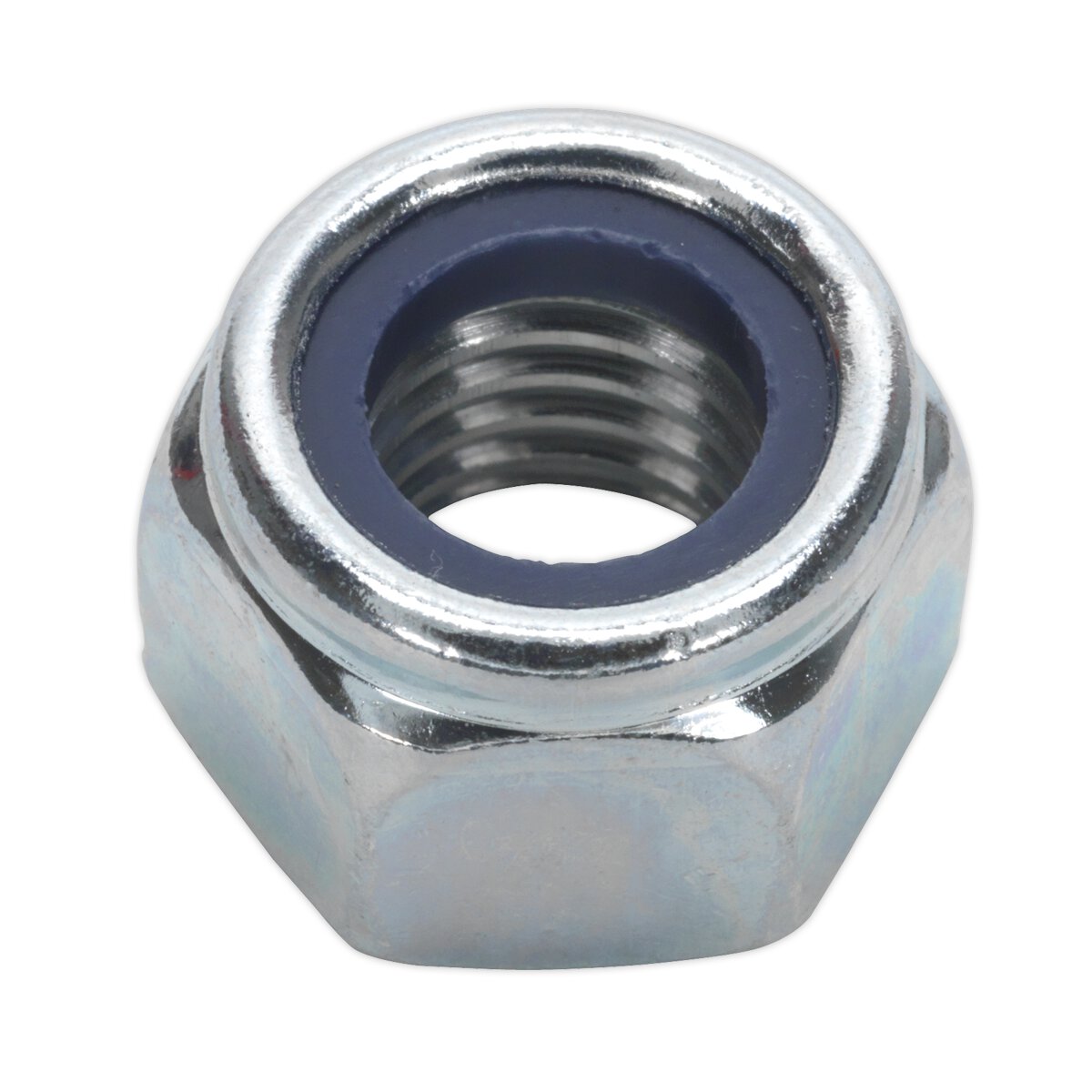 Nylon Lock Nut M12 Zinc DIN 982 Pack of 25