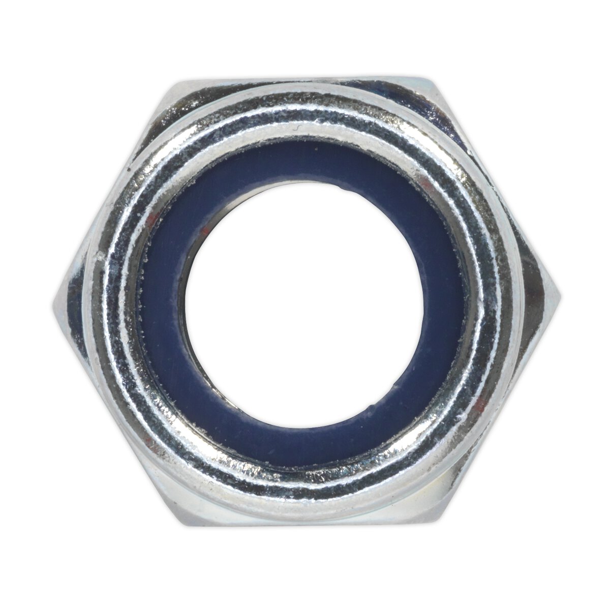 Nylon Lock Nut M12 Zinc DIN 982 Pack of 25