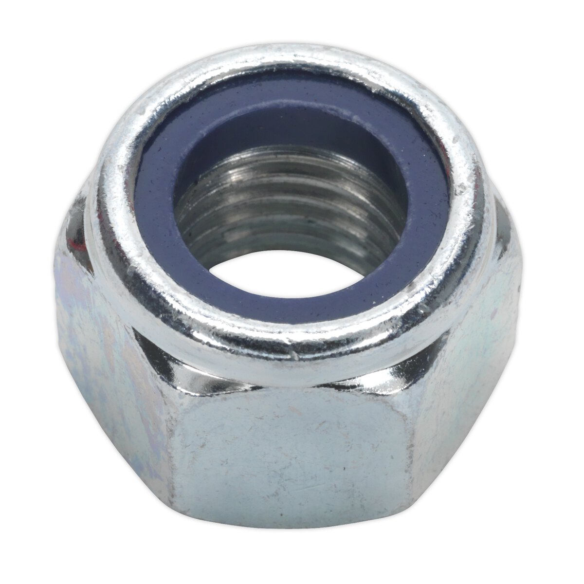 Nylon Lock Nut M16 Zinc DIN 982 Pack of 25