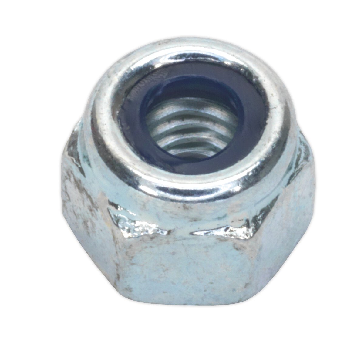 Nylon Lock Nut M5 Zinc DIN 982 Pack of 100