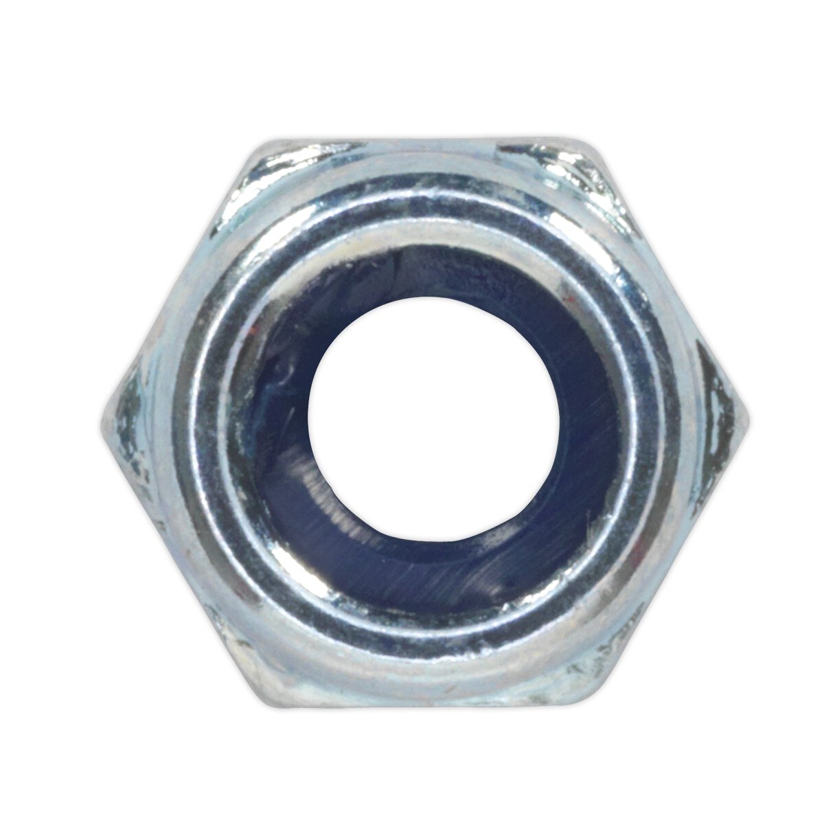 Nylon Lock Nut M5 Zinc DIN 982 Pack of 100