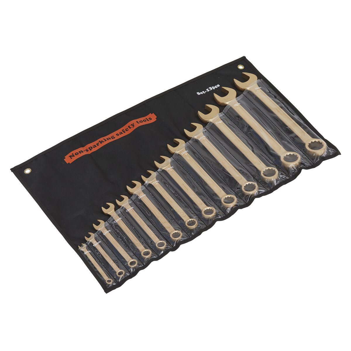 Combination Spanner Set 13pc 8-32mm Non-Sparking