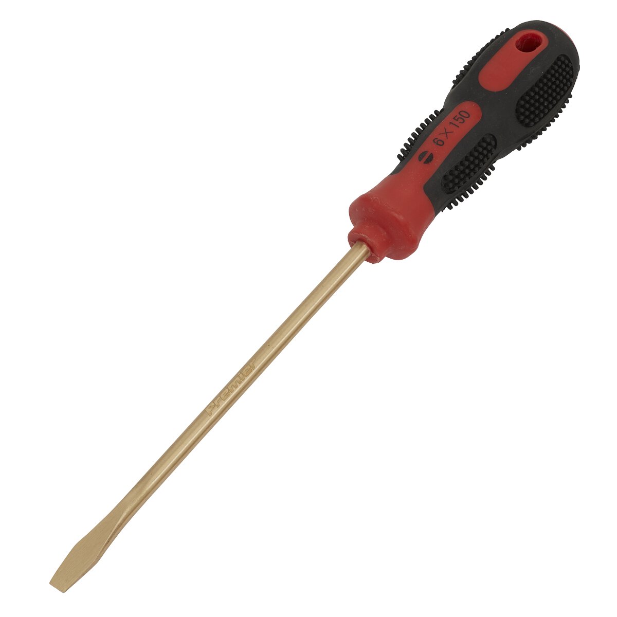Screwdriver Slotted 6 x 150mm Non-Sparking