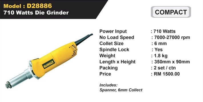 DeWalt Power Tools Die Grinder