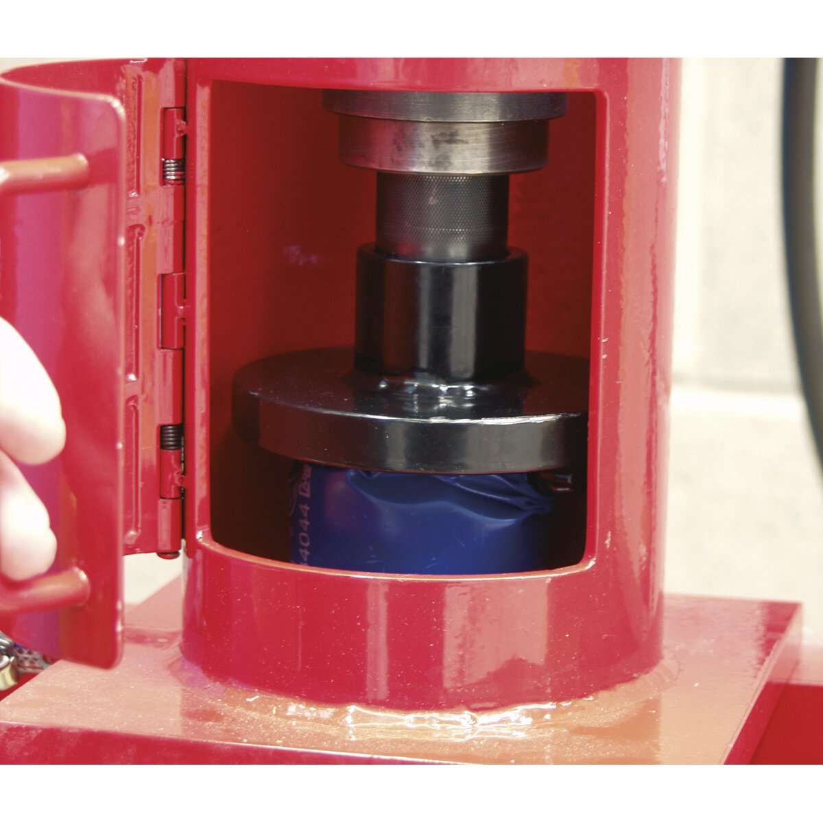 Oil Filter Crushing Unit