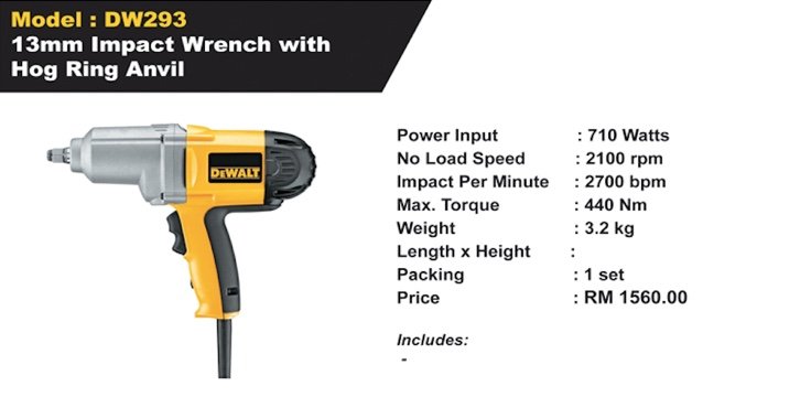 DeWalt Power Tools XRP Combi Drill