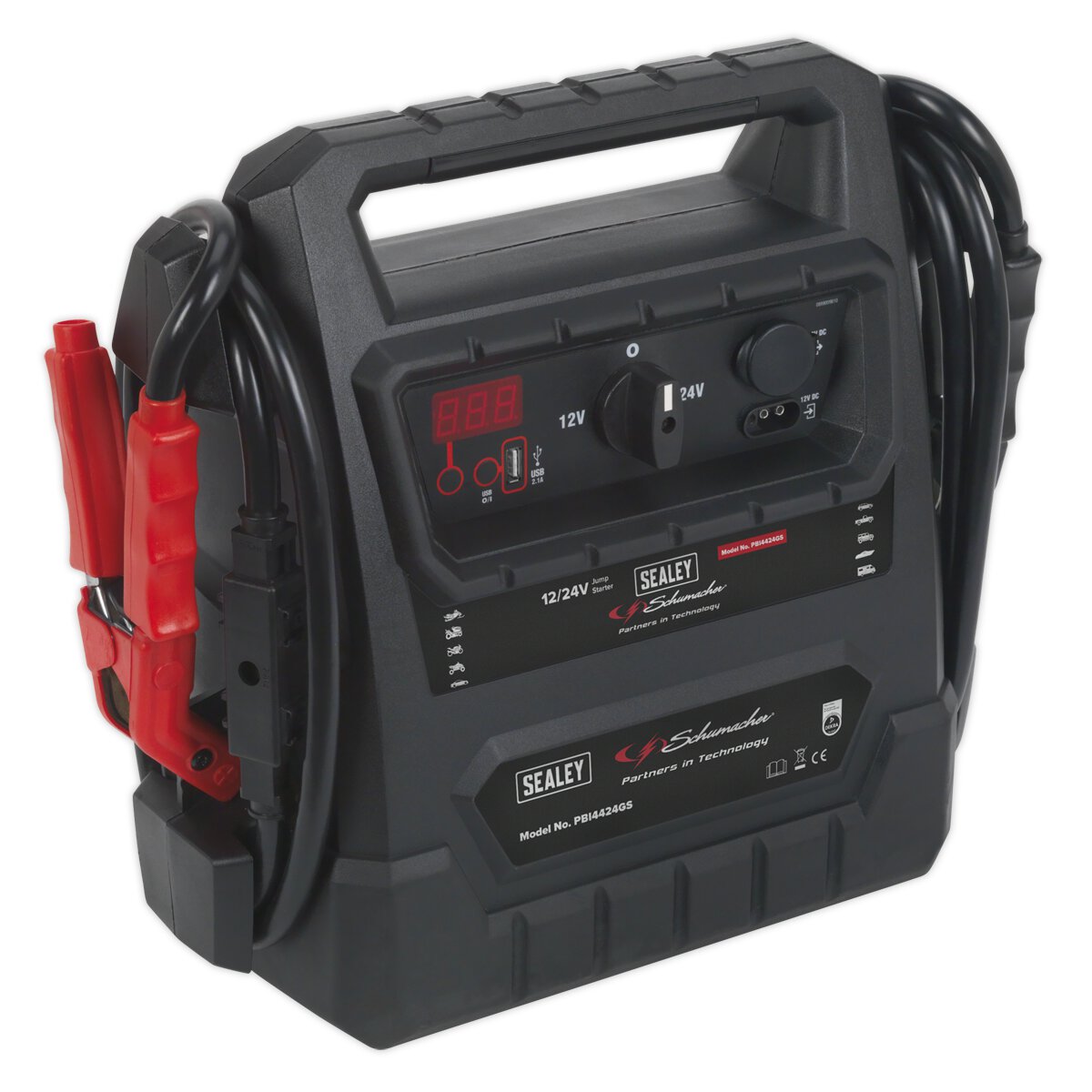Schumacher® RoadStart® Emergency Jump Starter 12/24V 4600 Peak Amps - DEKRA Approved