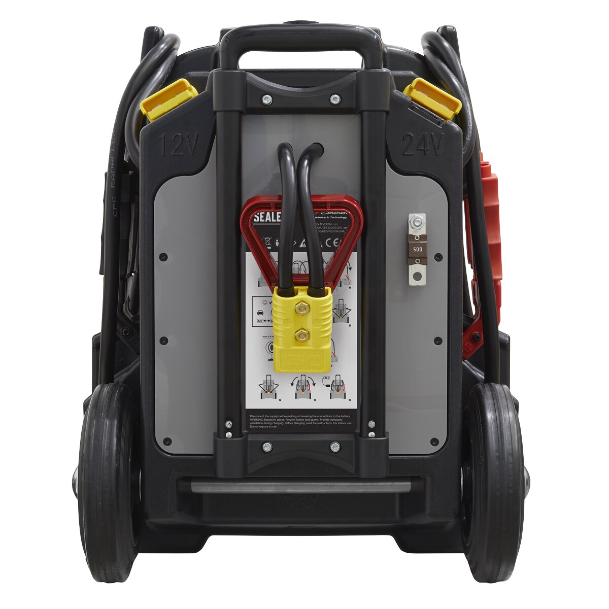 Schumacher® Wheeled RoadStart® Emergency Jump Starter 12/24V 500hp