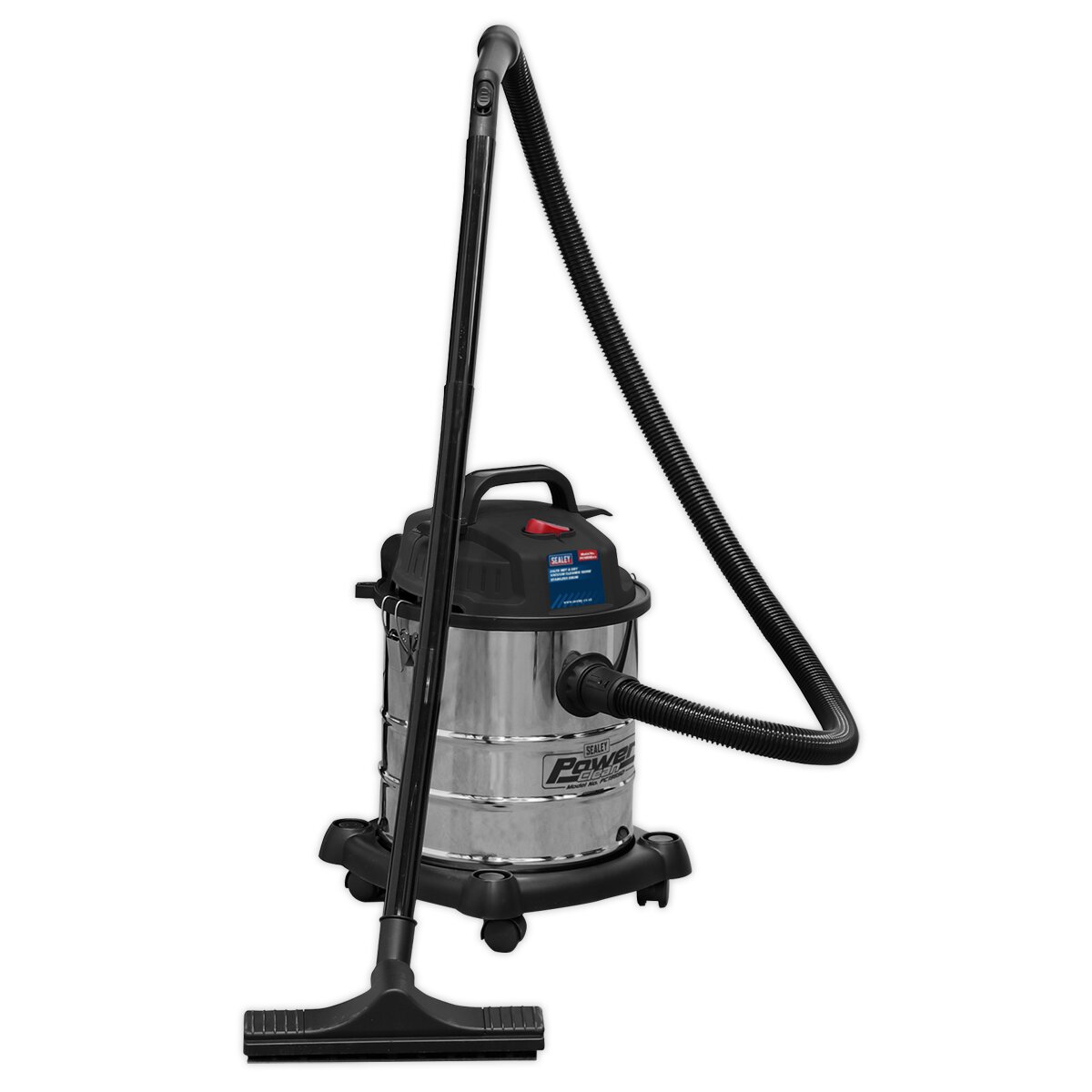 Vacuum Cleaner Wet & Dry 20L 1200W/230V Stainless Drum
