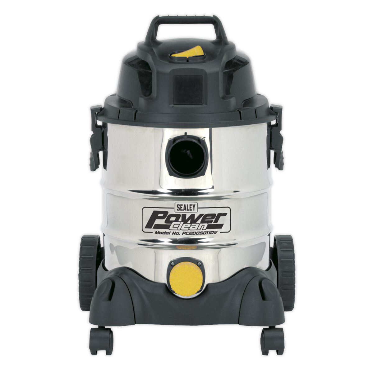 Vacuum Cleaner Industrial Wet & Dry 20L 1250W/110V Stainless Drum