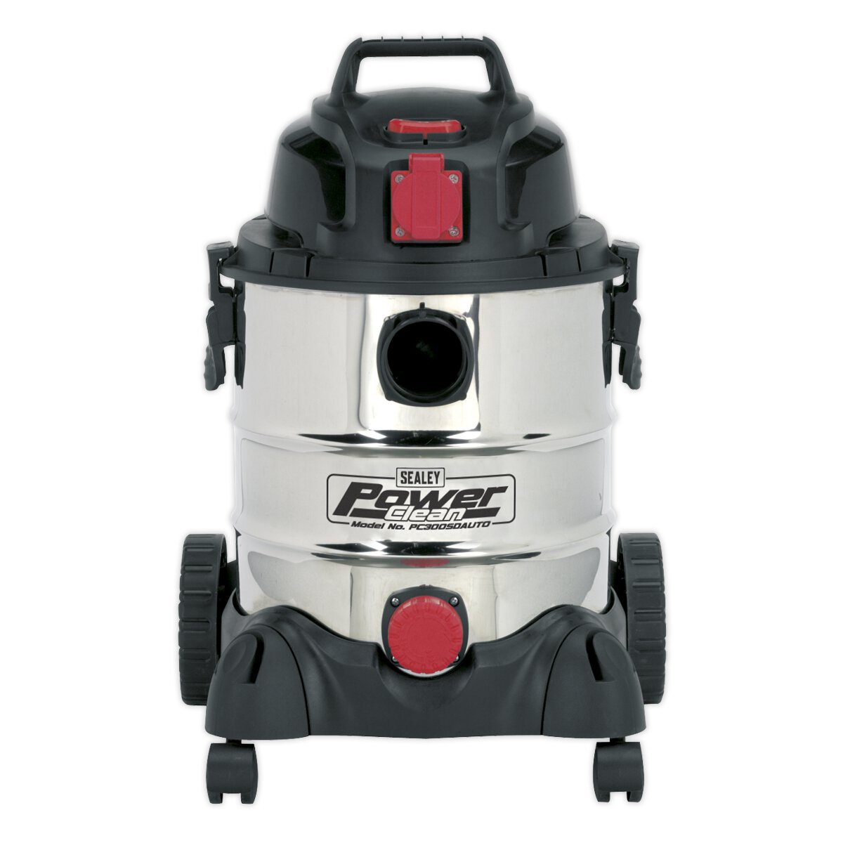 Vacuum Cleaner Industrial 20L 1400W/230V Stainless Drum Auto Start