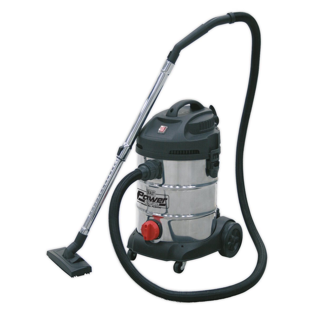 Vacuum Cleaner Industrial 30L 1400W/230V Stainless Drum