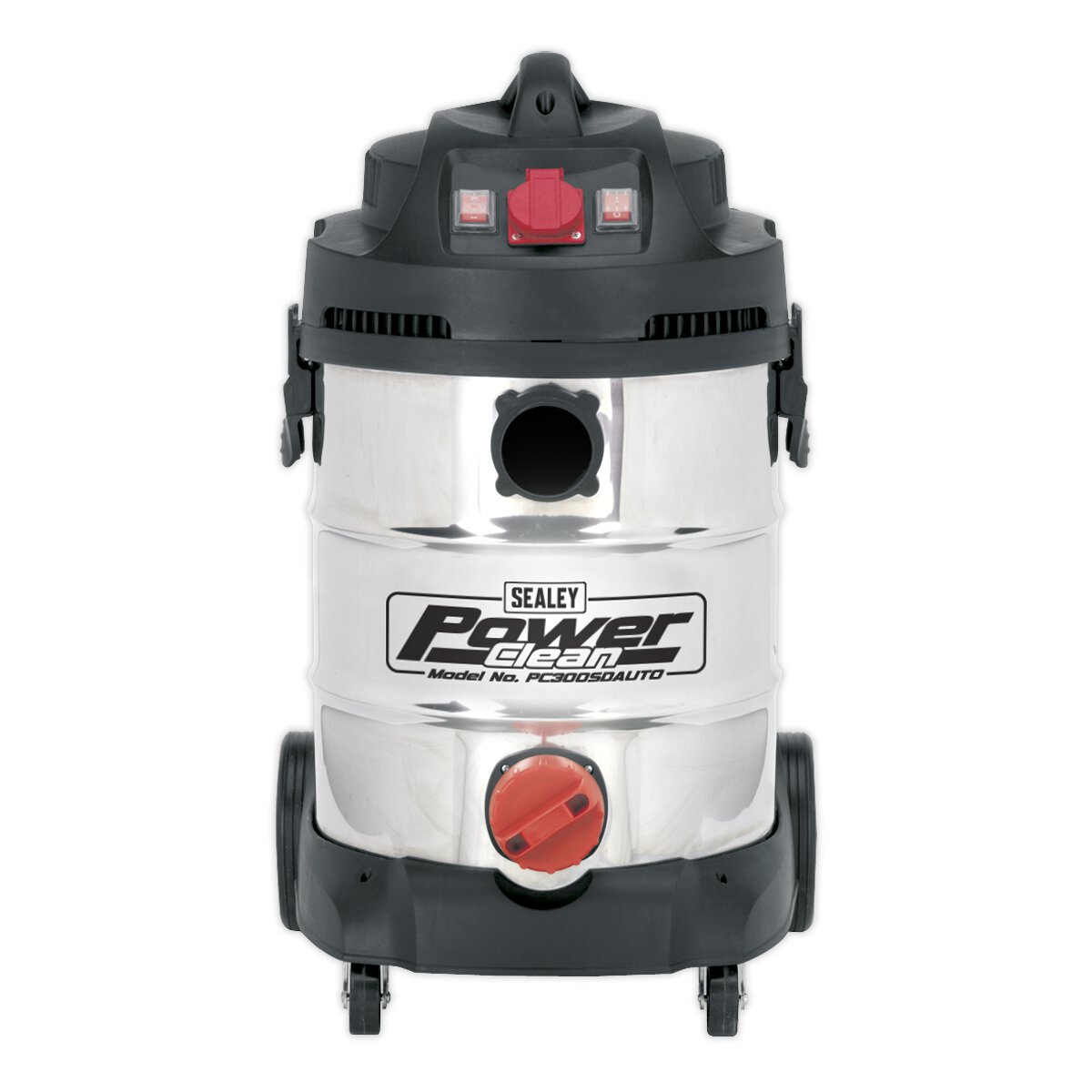 Vacuum Cleaner Industrial 30L 1400W/230V Stainless Drum Auto Start