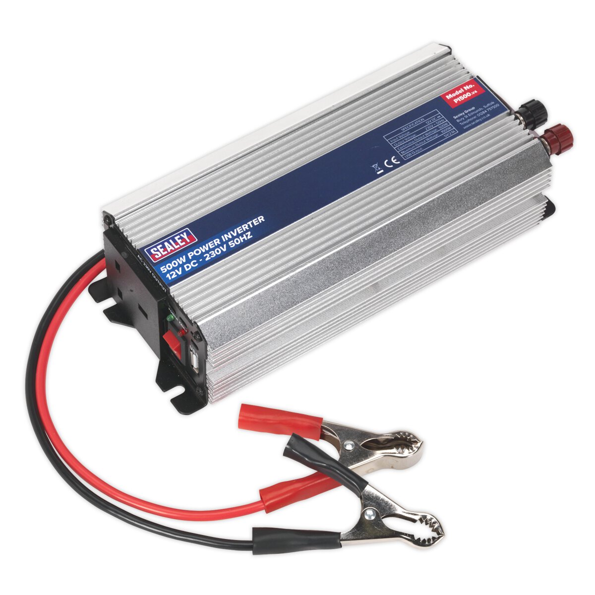 Power Inverter 500W 12V DC - 230V 50Hz