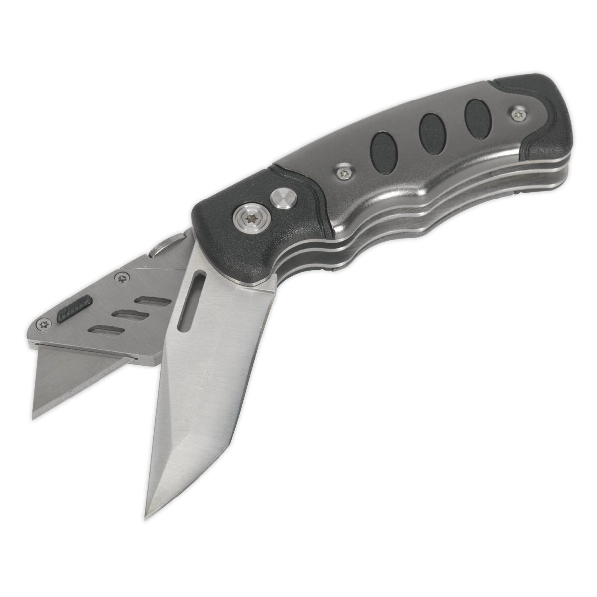 Pocket Knife Locking Twin-Blade