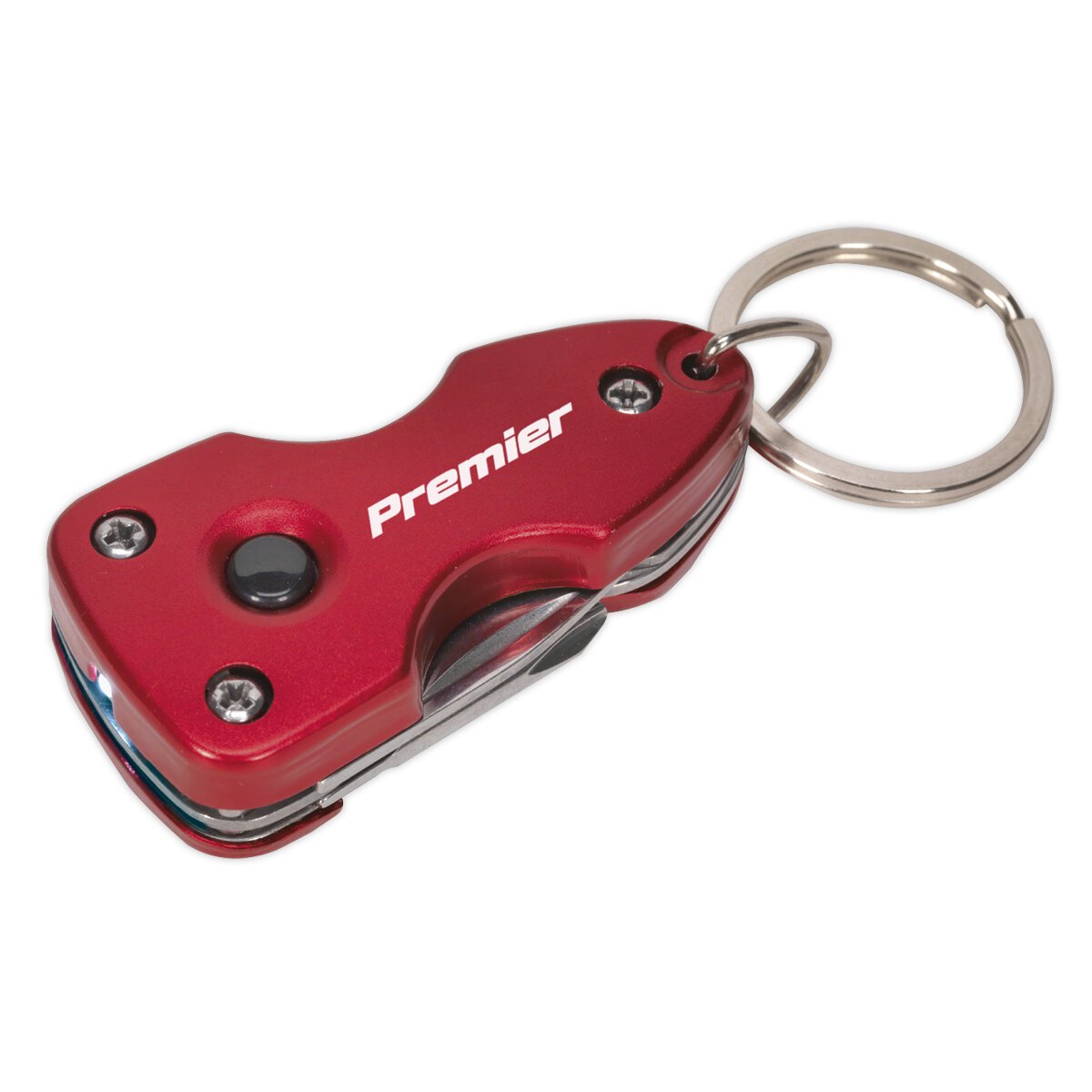 Multi-Tool Key Chain with LED Light