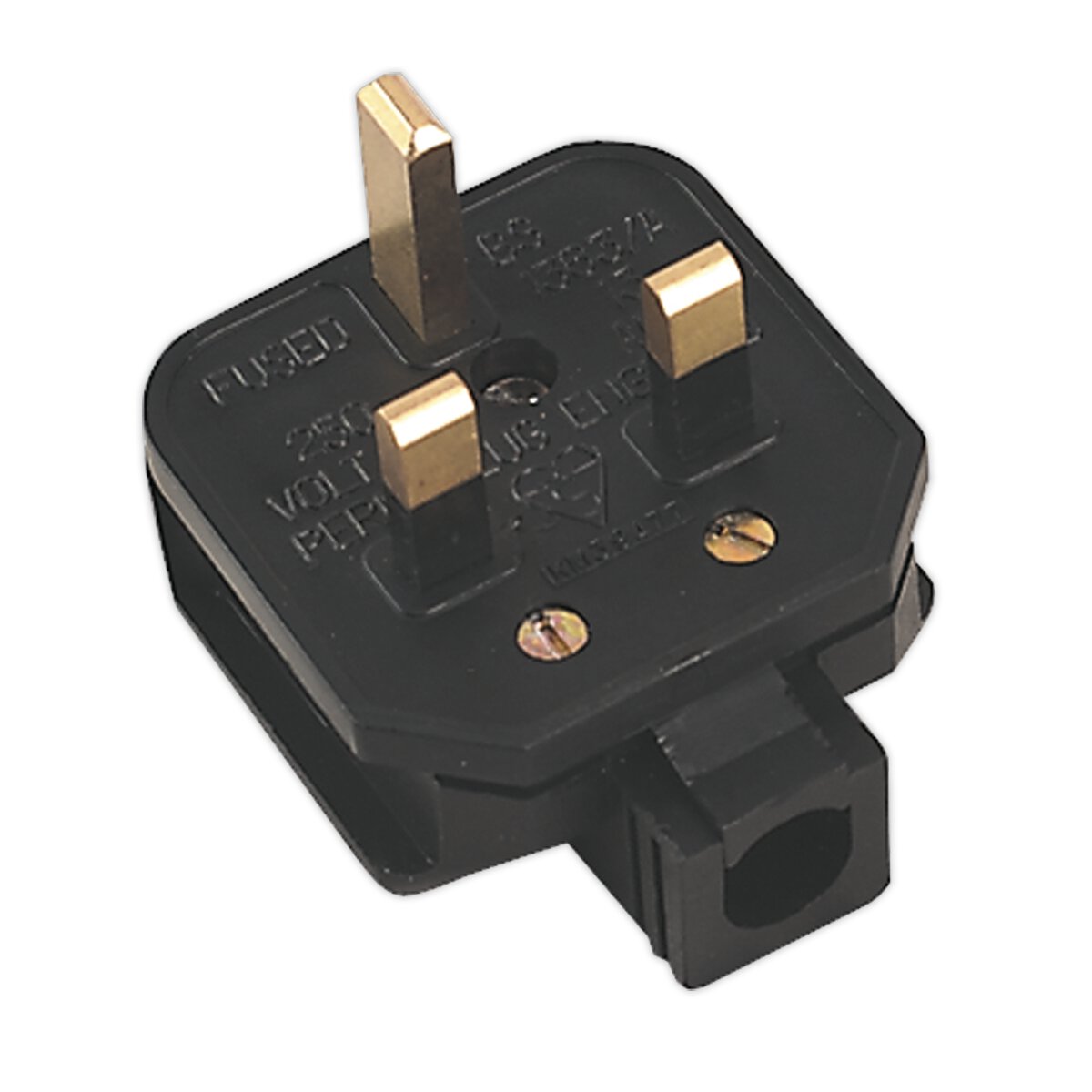 Rubber Plug 13Amp Heavy-Duty
