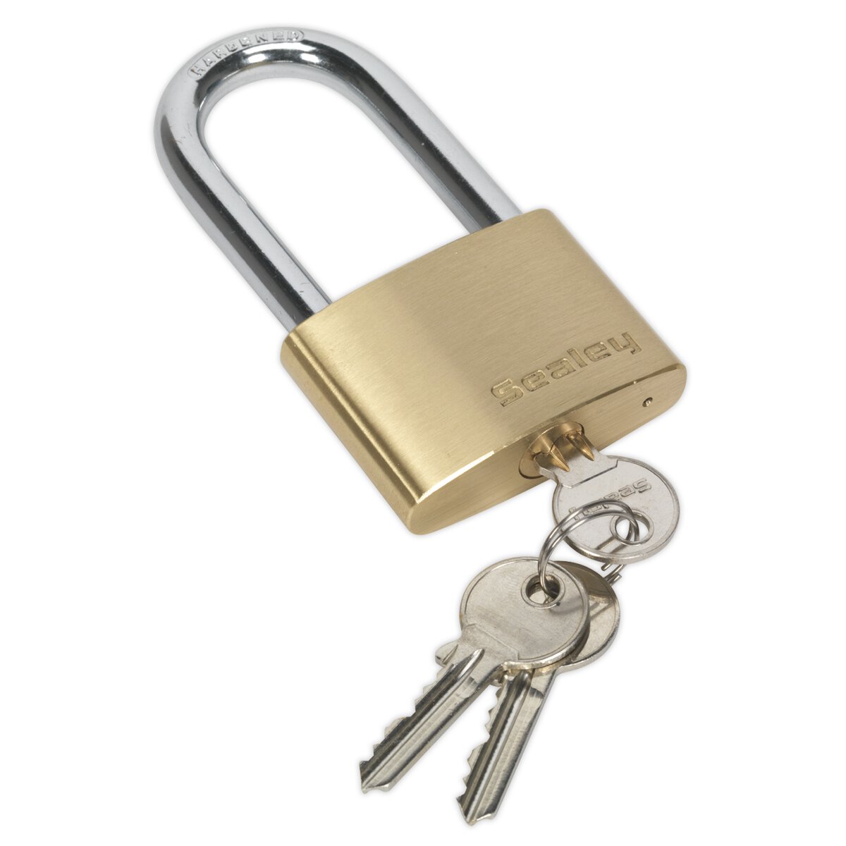Brass Body Padlock Long Shackle 60mm
