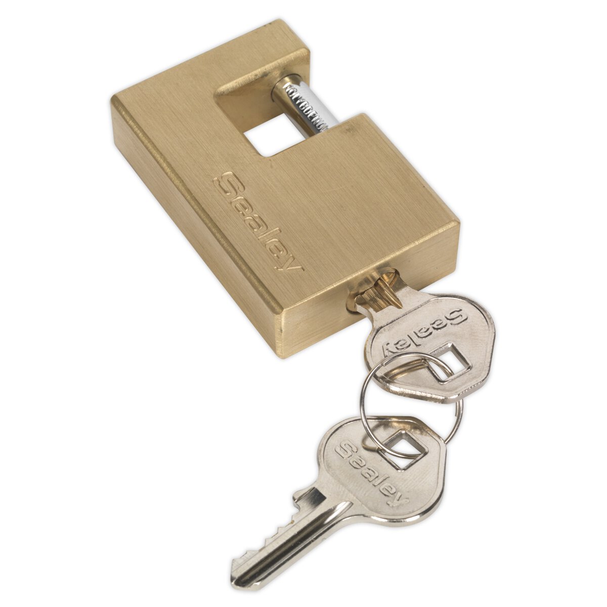 Brass Shutter Padlock 56mm
