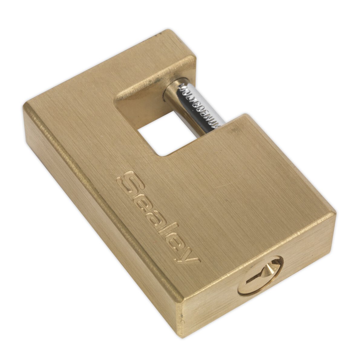 Brass Shutter Padlock 56mm
