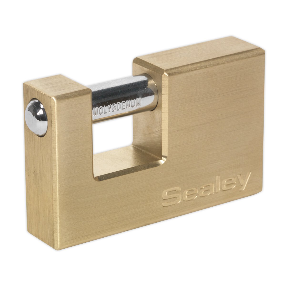 Brass Shutter Padlock 76mm