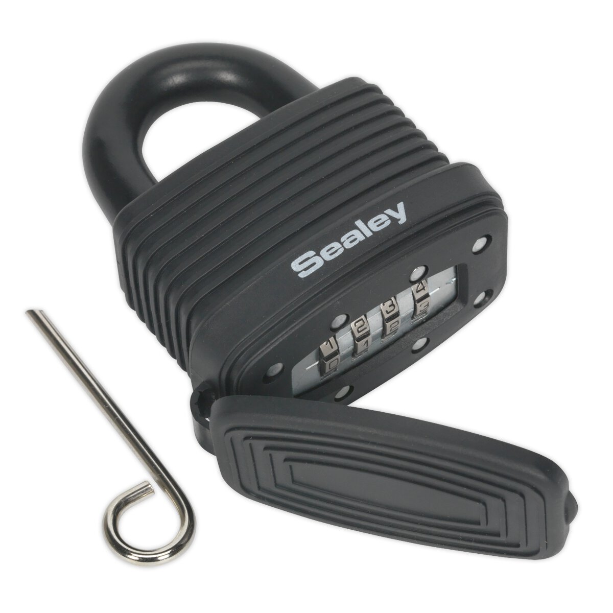 Steel Body Weatherproof Combination Padlock 48mm