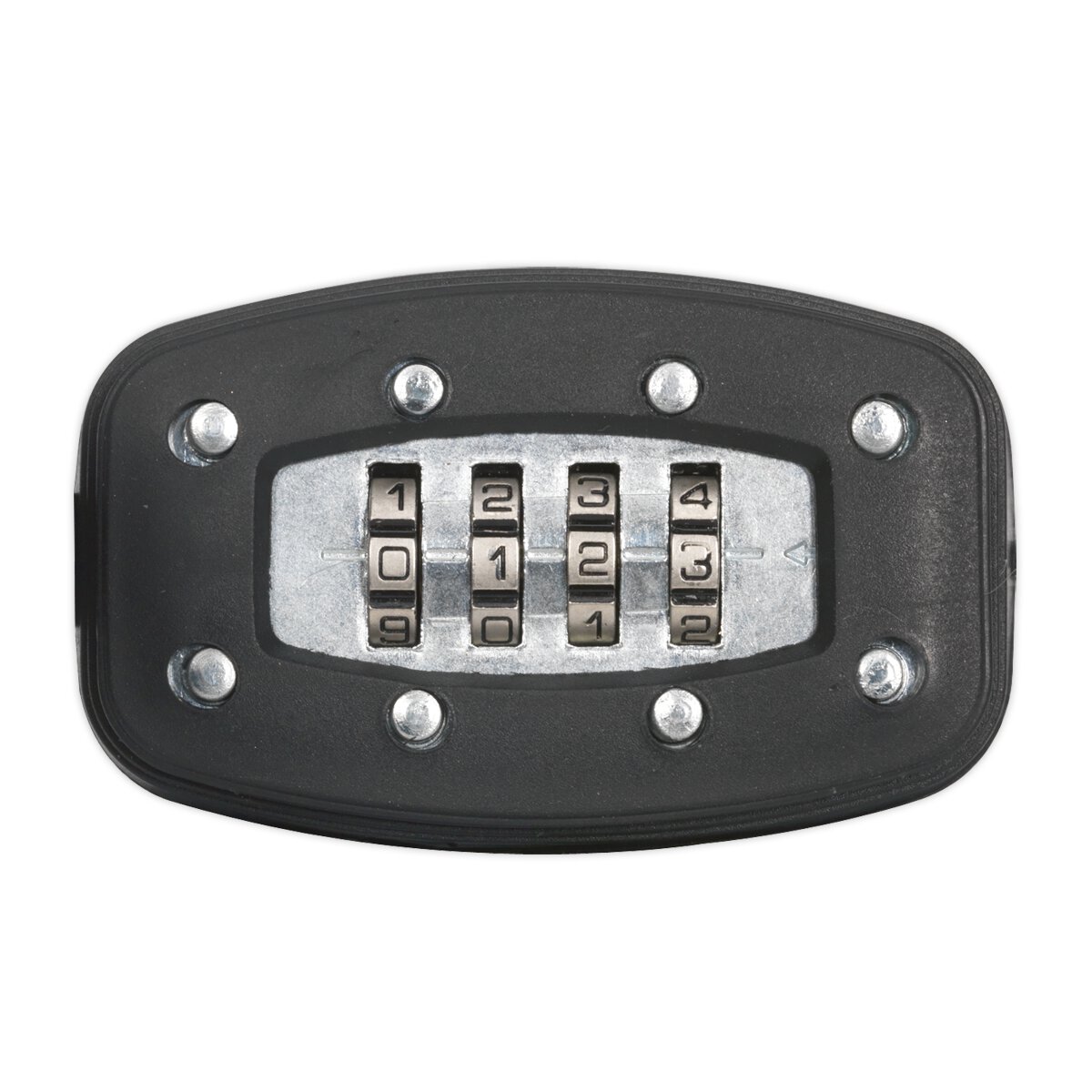Steel Body Weatherproof Combination Padlock 48mm