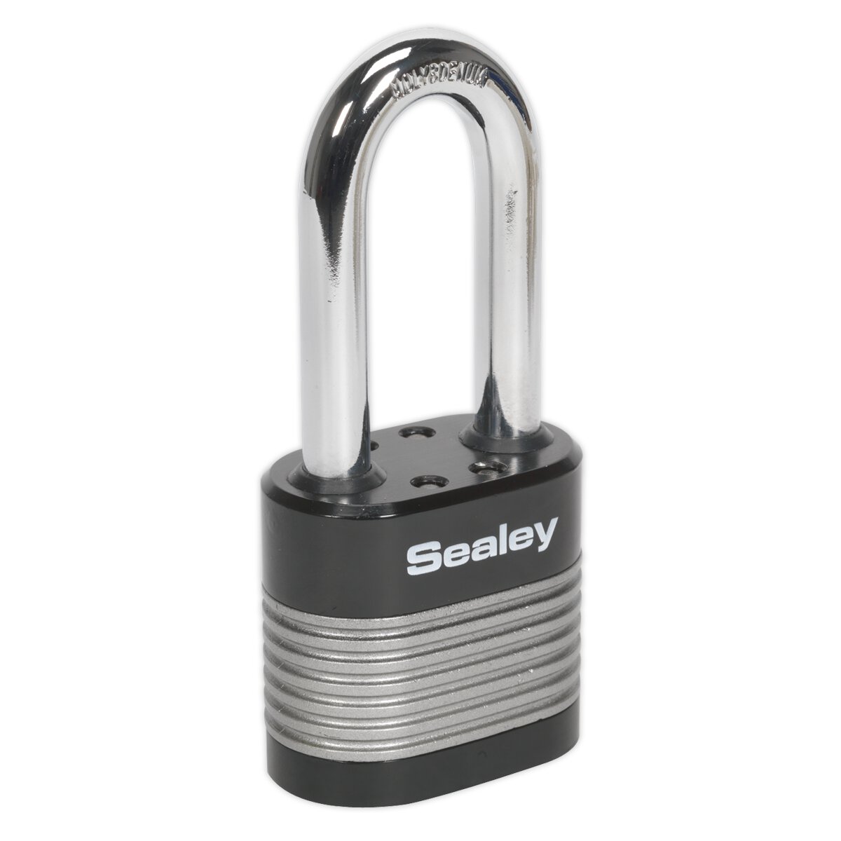 Zinc Coated Steel Body Padlock Long Shackle 50mm