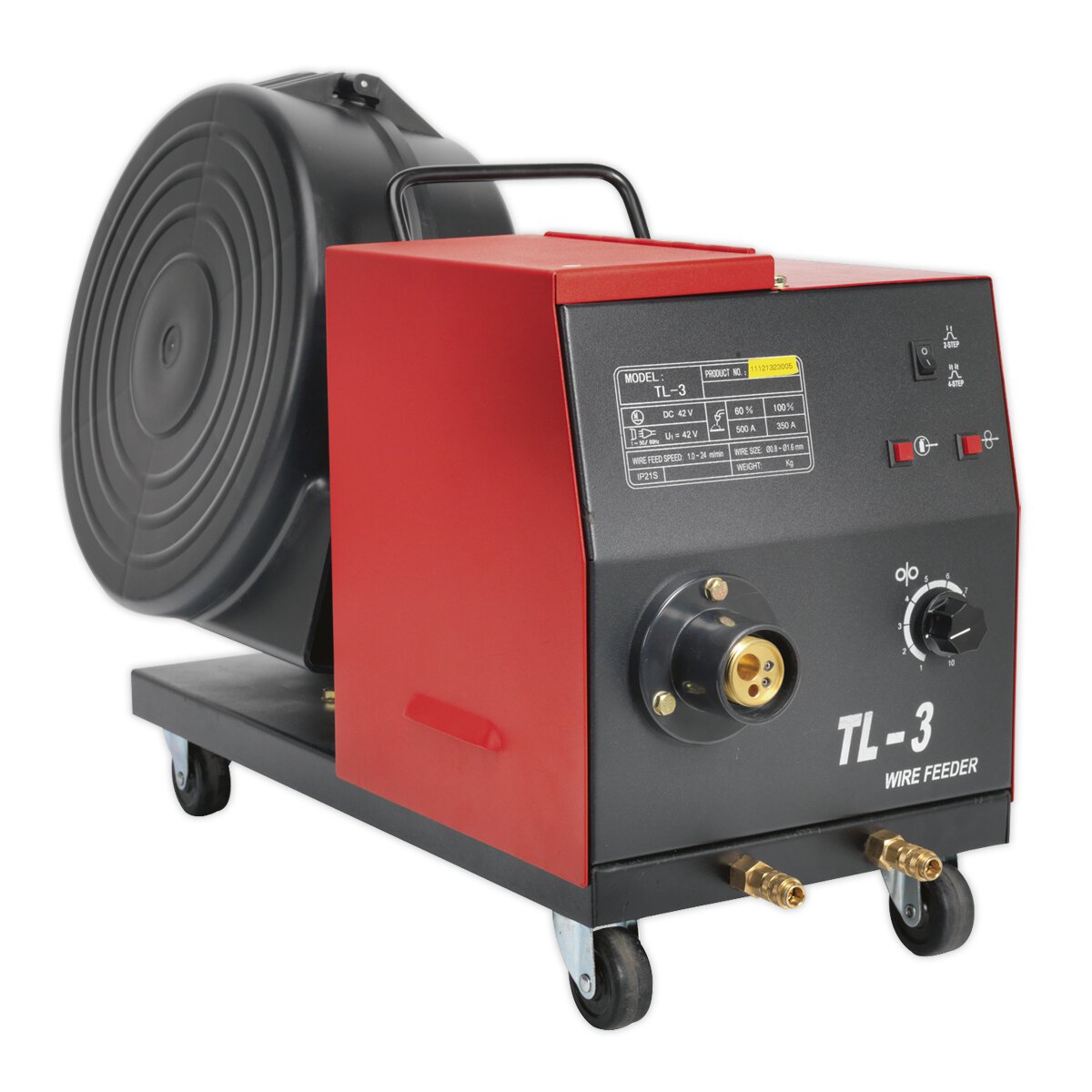 Professional MIG Welder 250Amp 415V 3ph with Binzel® Euro Torch & Portable Wire Drive