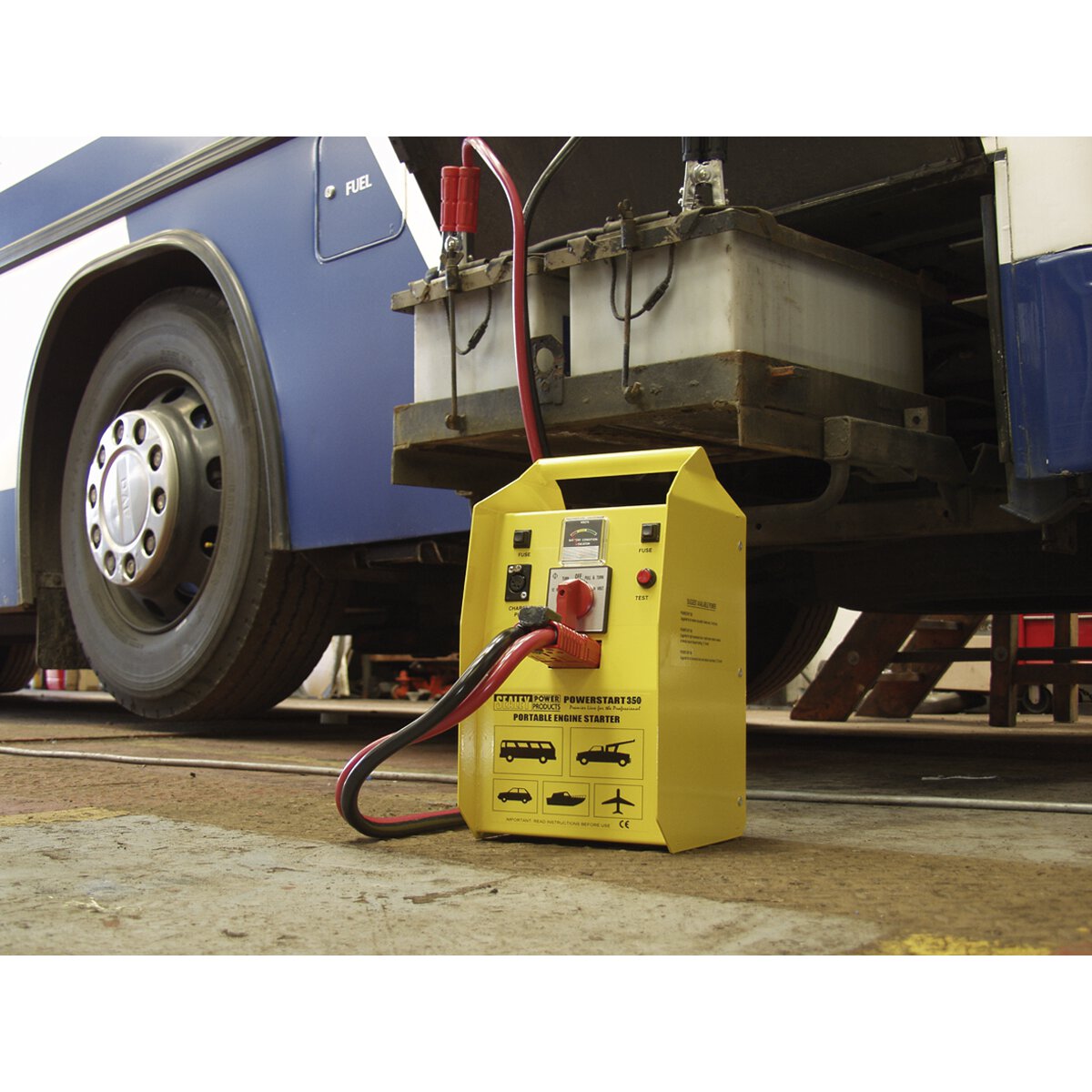 PowerStart Emergency Jump Starter 900hp Start 12/24V