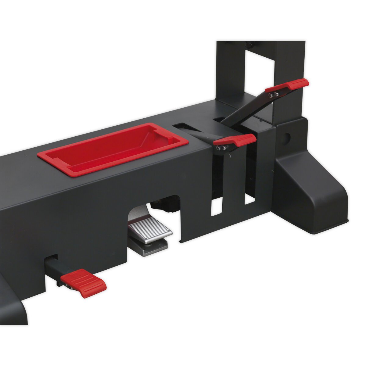 Premier Air/Hydraulic Press 50tonne Floor Type with Sliding Ram and Foot Pedal