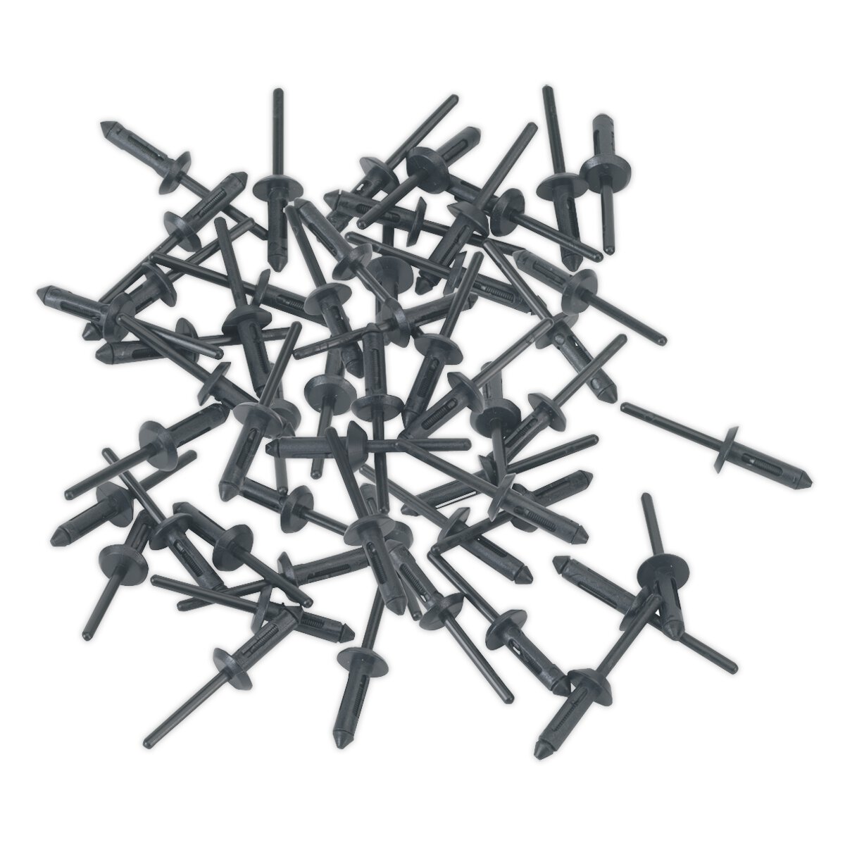 Plastic Rivet Ø5 x 17.2mm Pack of 50