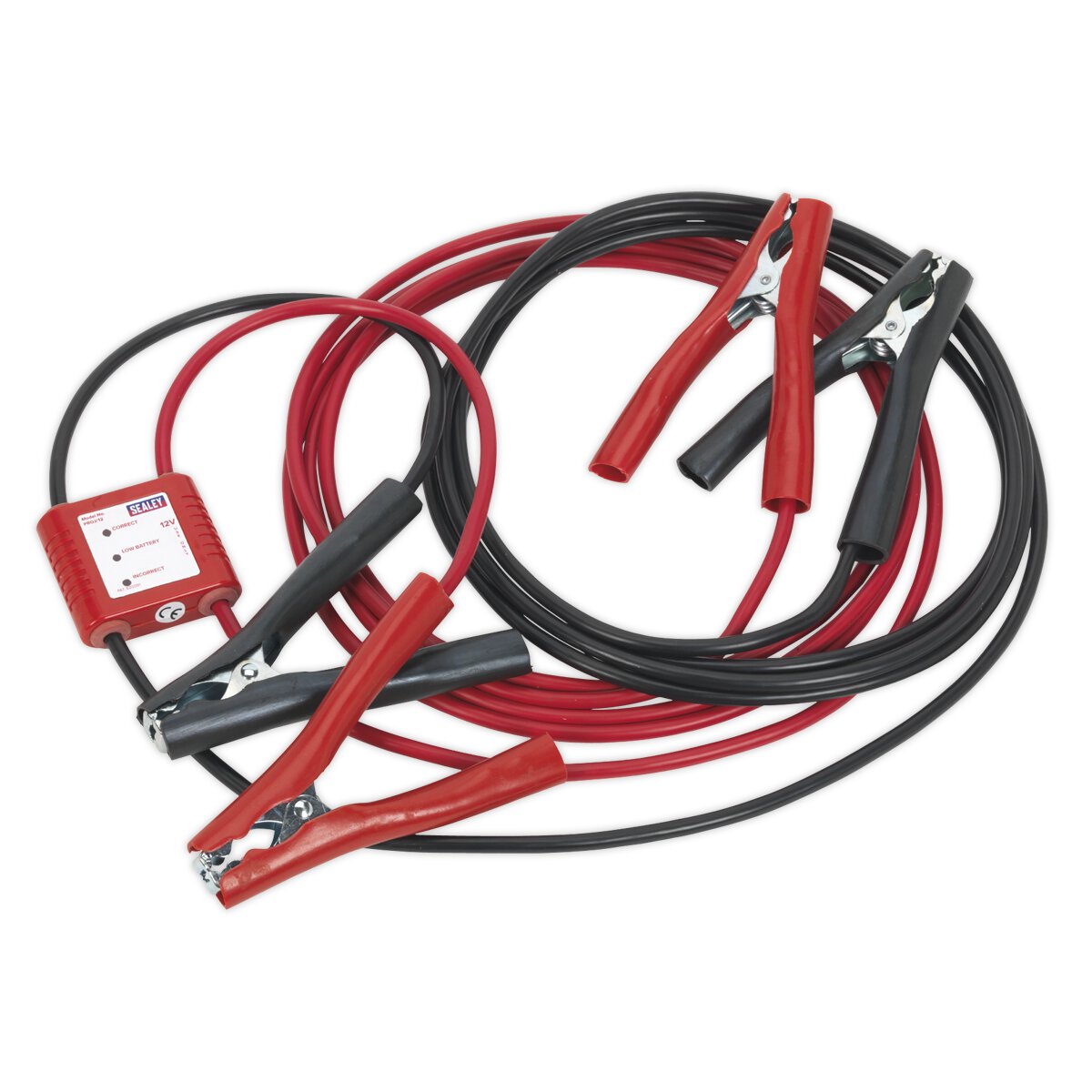 Booster Cables 5m 400A 20mm² with 12V Electronics Protection