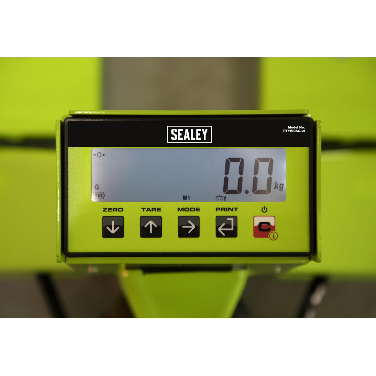 Pallet Truck 2500kg 1185 x 555mm with Scales