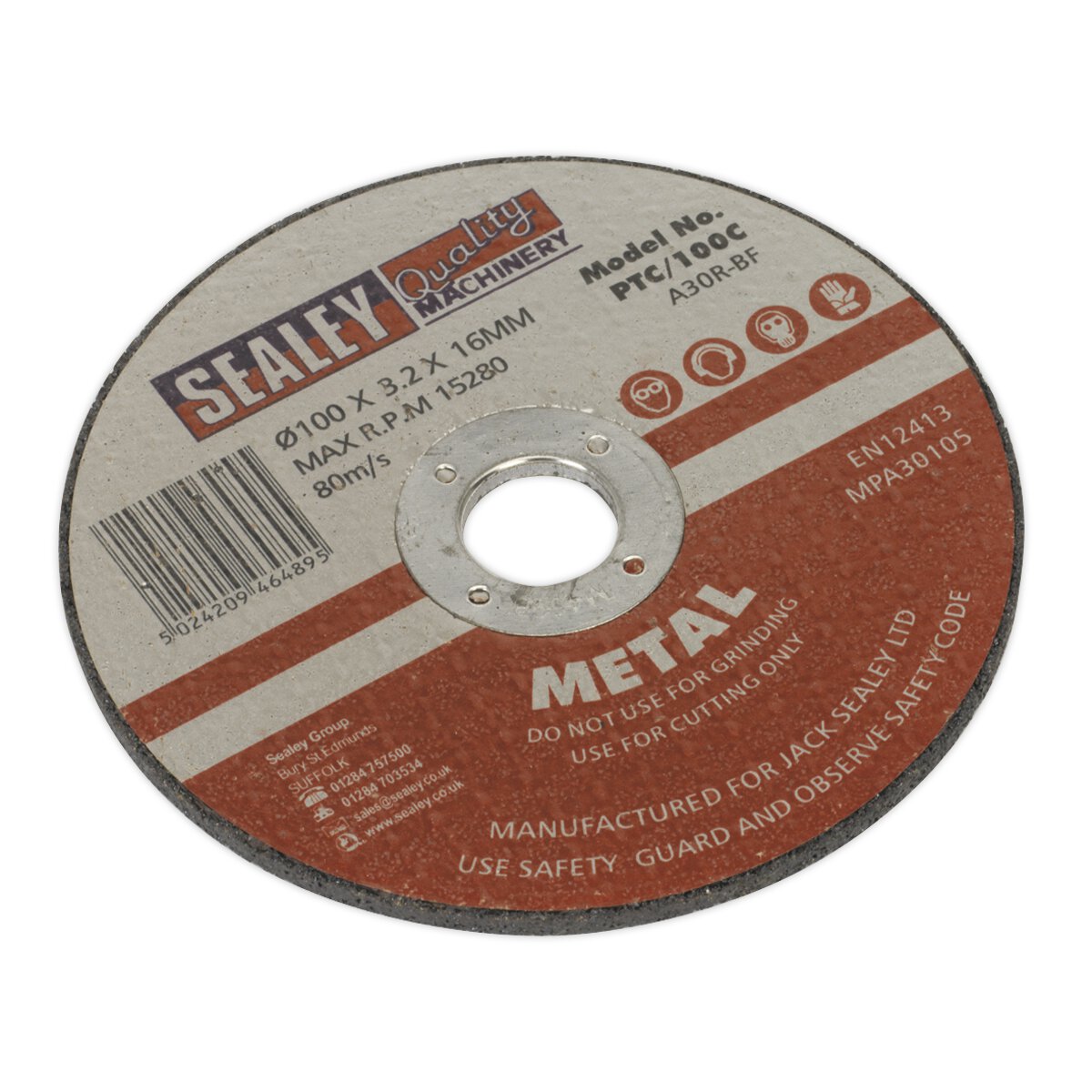 Cutting Disc Ø100 x 3mm 16mm Bore