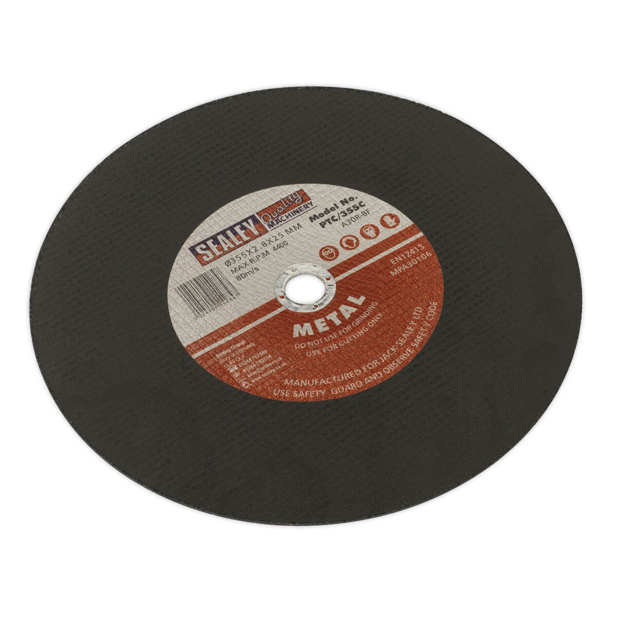 Cutting Disc Ø355 x 3mm Ø25.4mm Bore
