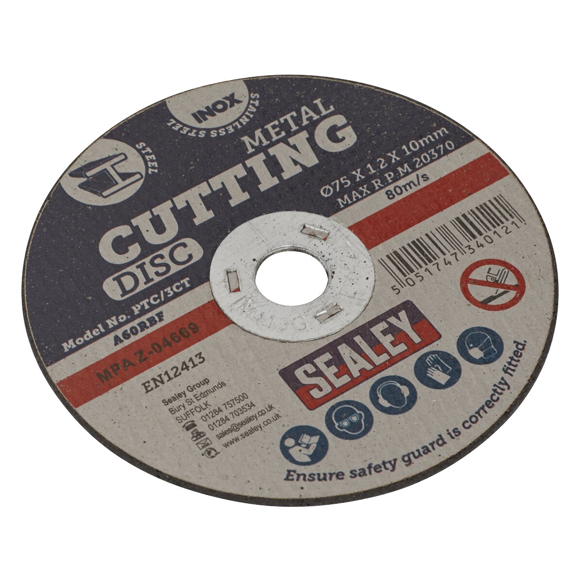 Cutting Disc Ø75 x 1.2mm 10mm Bore