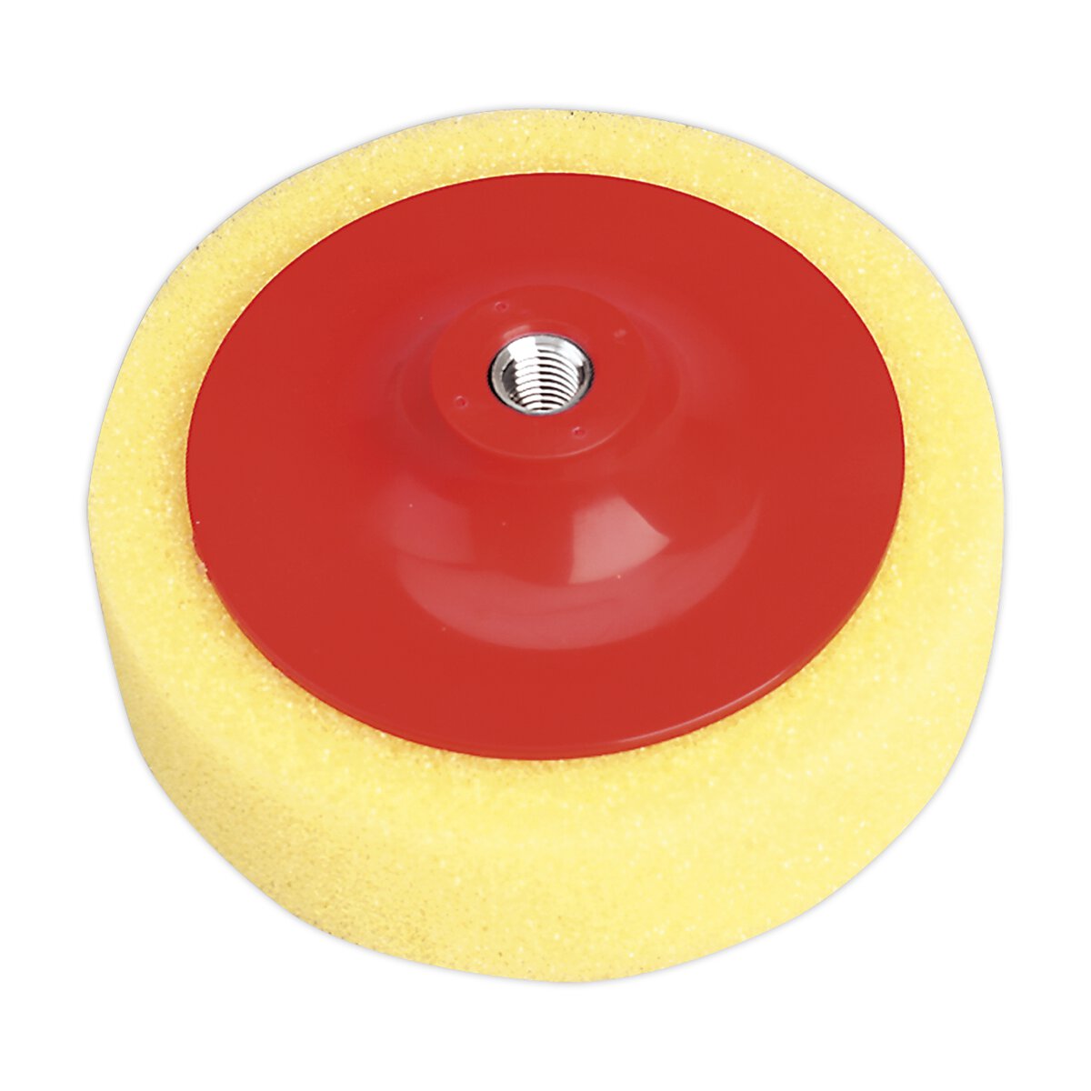 Buffing & Polishing Foam Head Ø150 x 50mm M14 x 2mm Yellow/Coarse