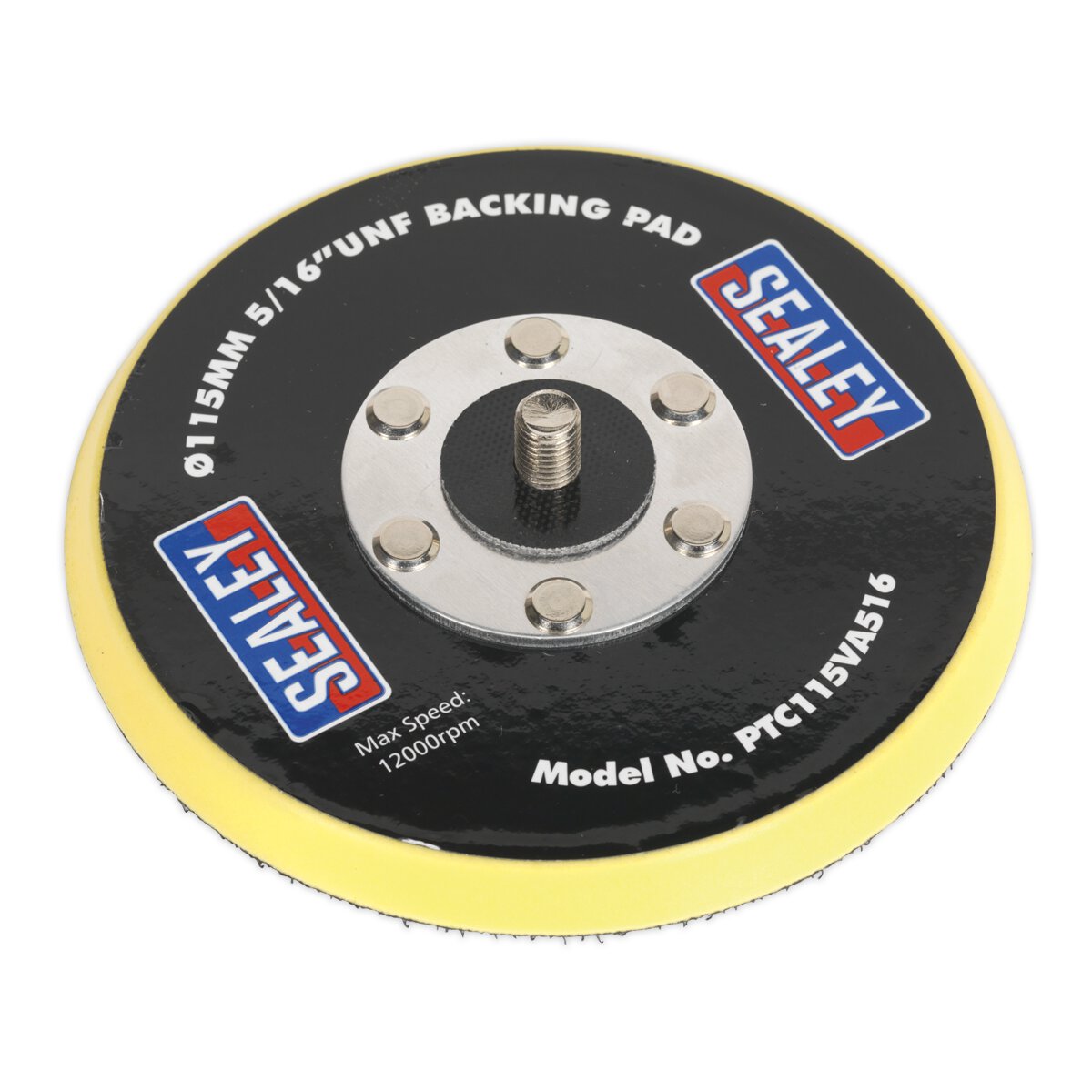 Hook & Loop Backing Pad Ø115mm 5/16"UNF