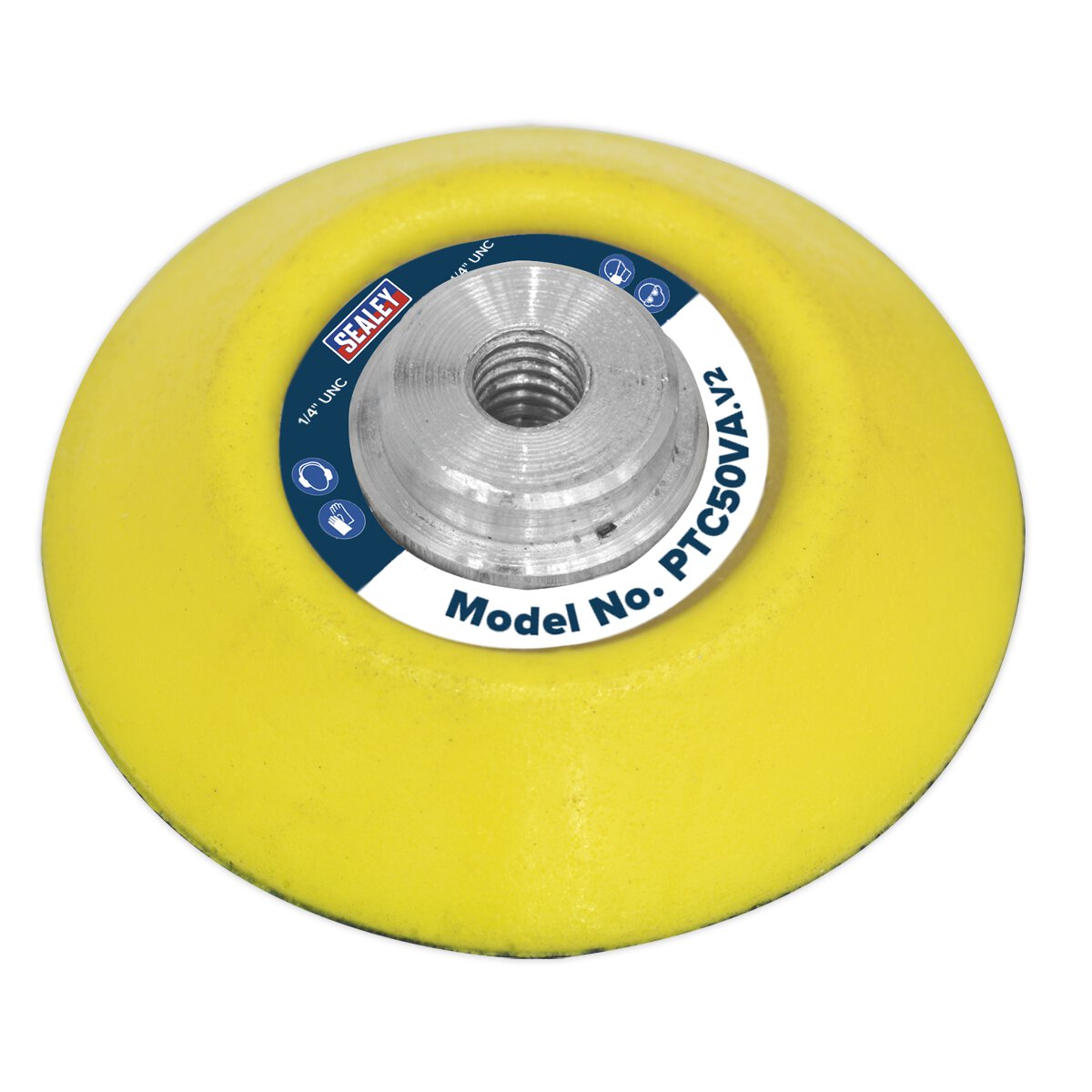 Hook-and-Loop Backing Pad Ø50mm 1/4"UNC