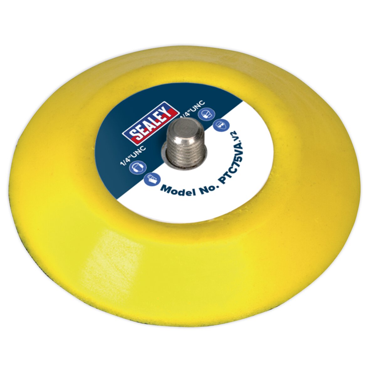 Hook & Loop Backing Pad Ø71mm 1/4"UNC