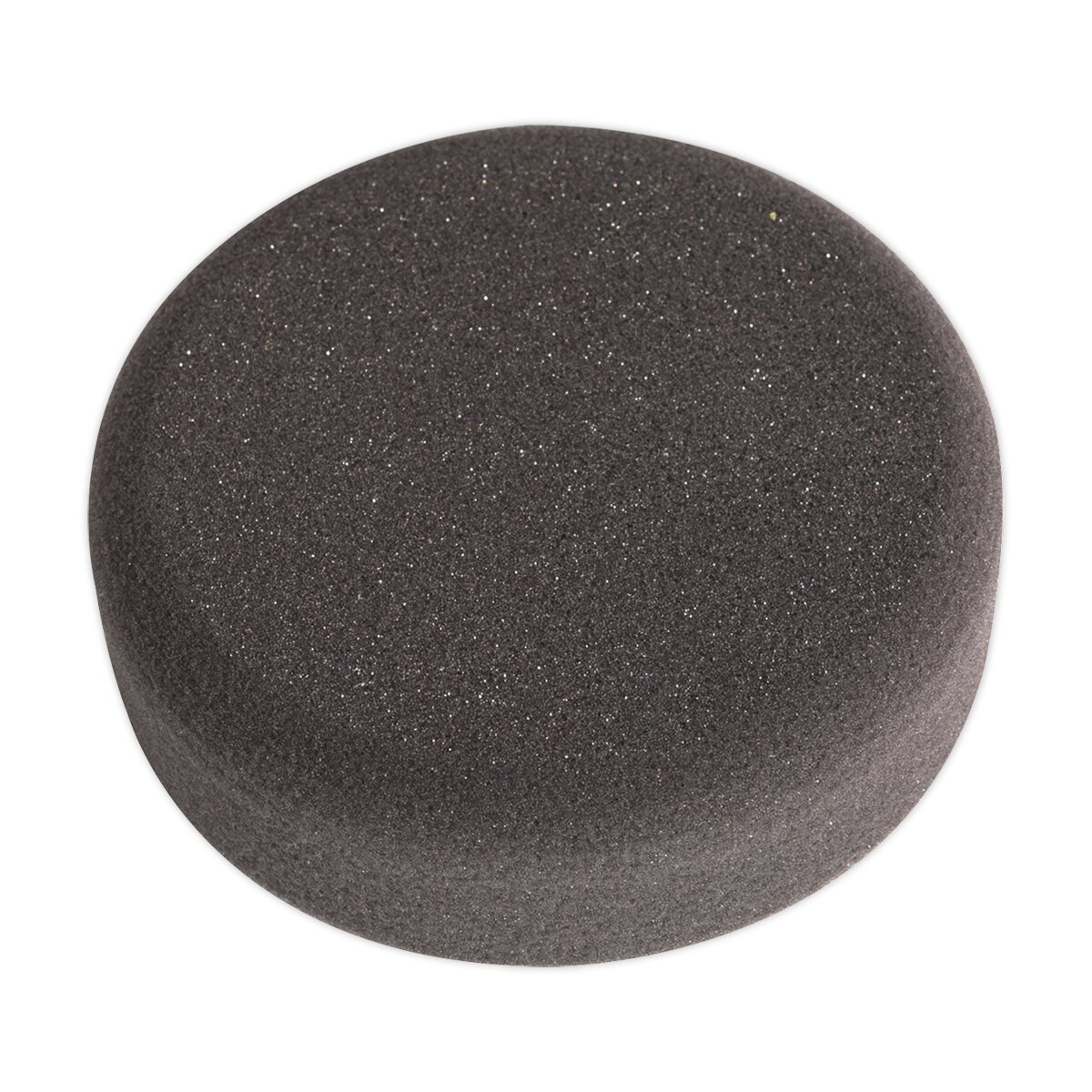 Buffing & Polishing Foam Head Hook-and-Loop Ø150 x 50mm Black/Soft