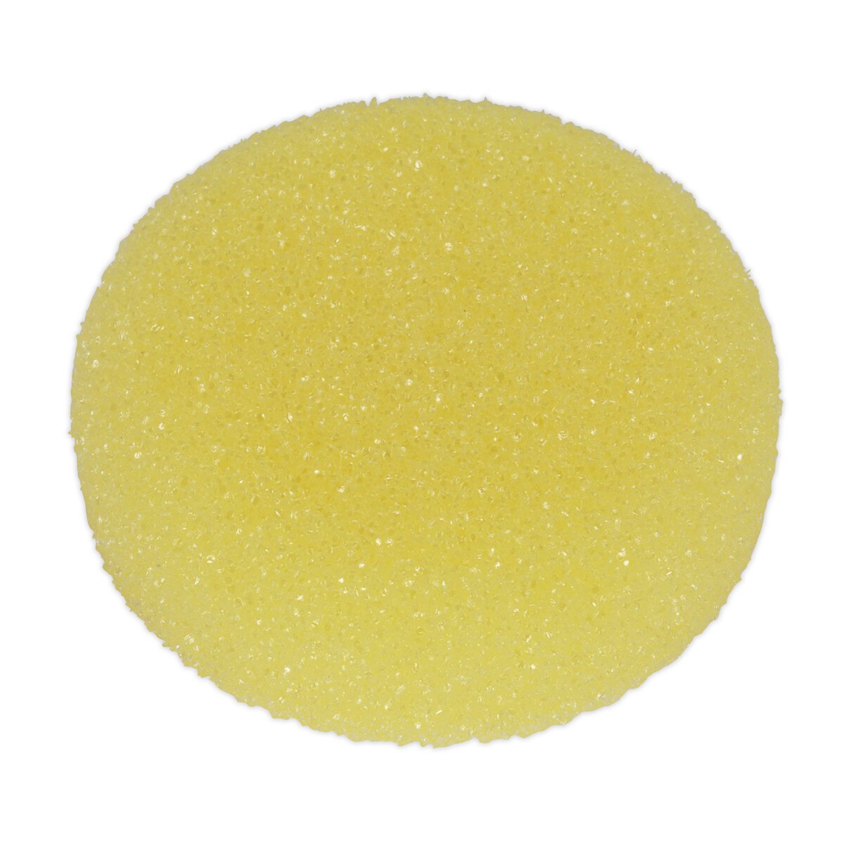 Buffing & Polishing Foam Head Hook-and-Loop Ø80 x 25mm Yellow/Coarse