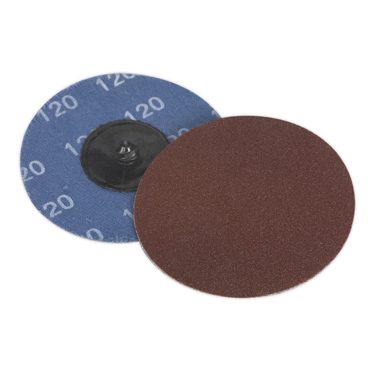 Quick-Change Sanding Disc Ø75mm 120Grit Pack of 10