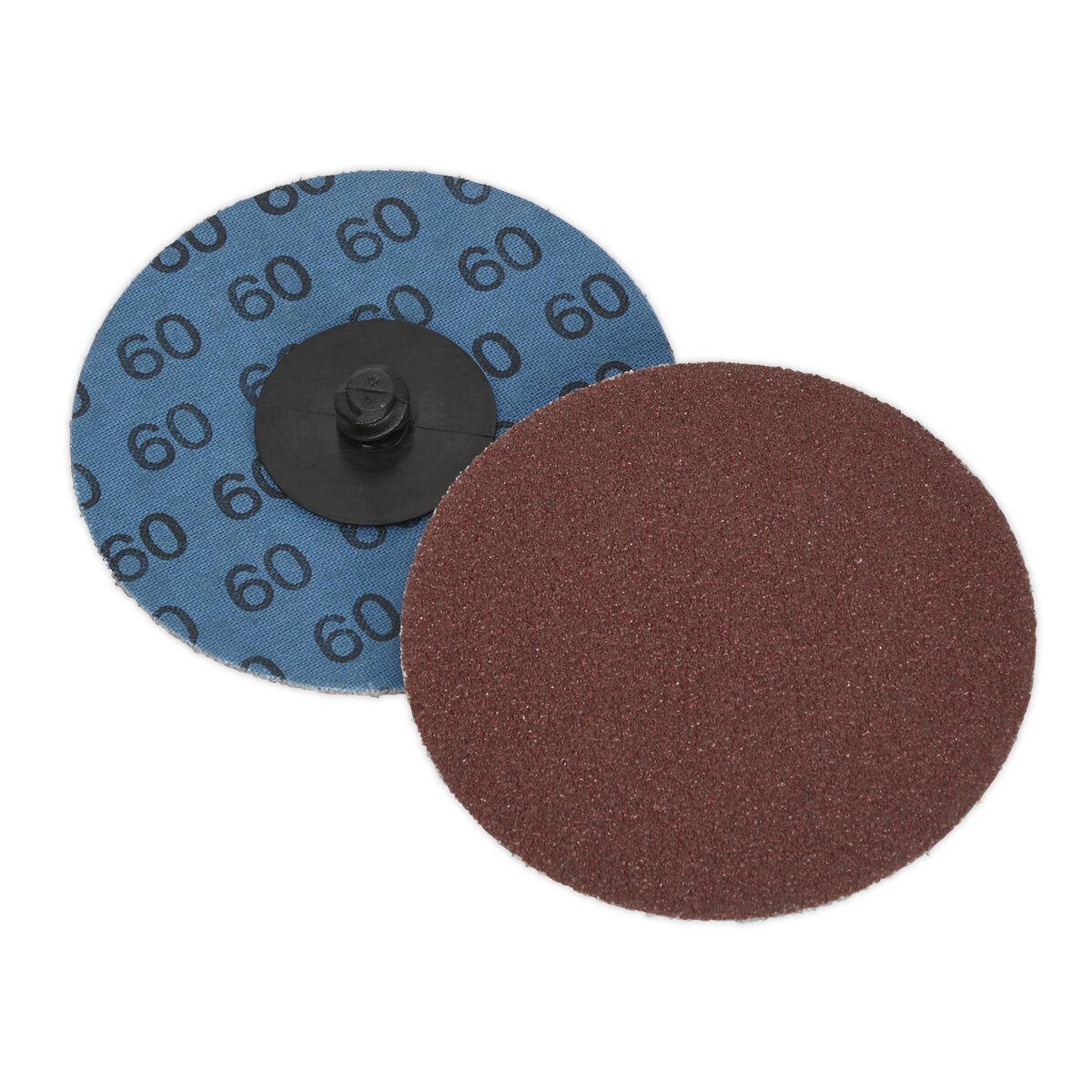 Quick-Change Sanding Disc Ø75mm 60Grit Pack of 10