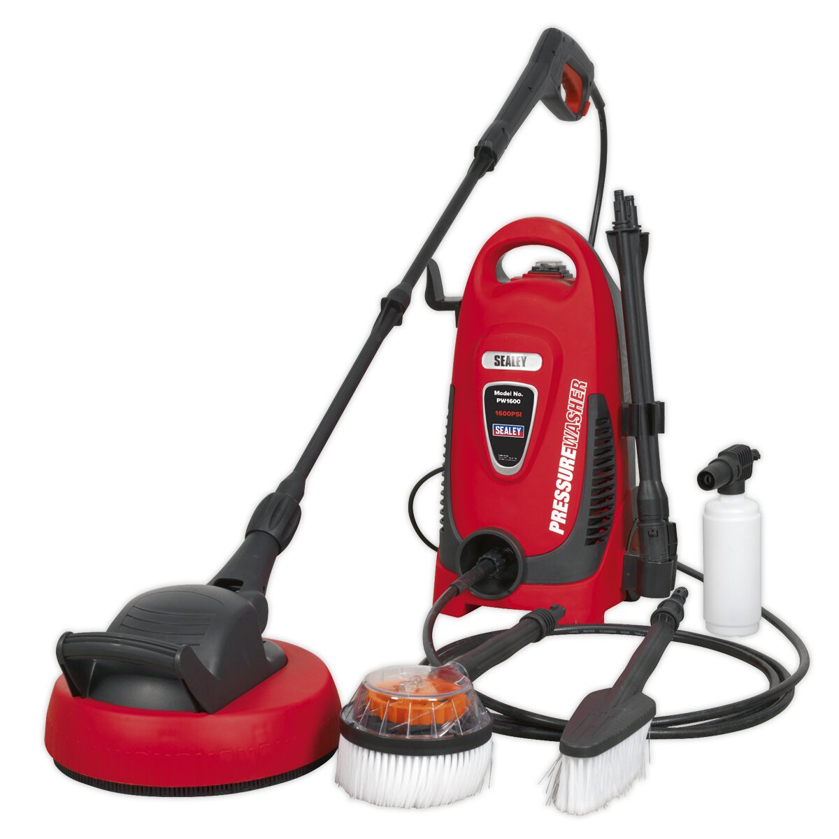 Pressure Washer 110bar with TSS & Rotablast® Nozzle 230V with Accessory Kit