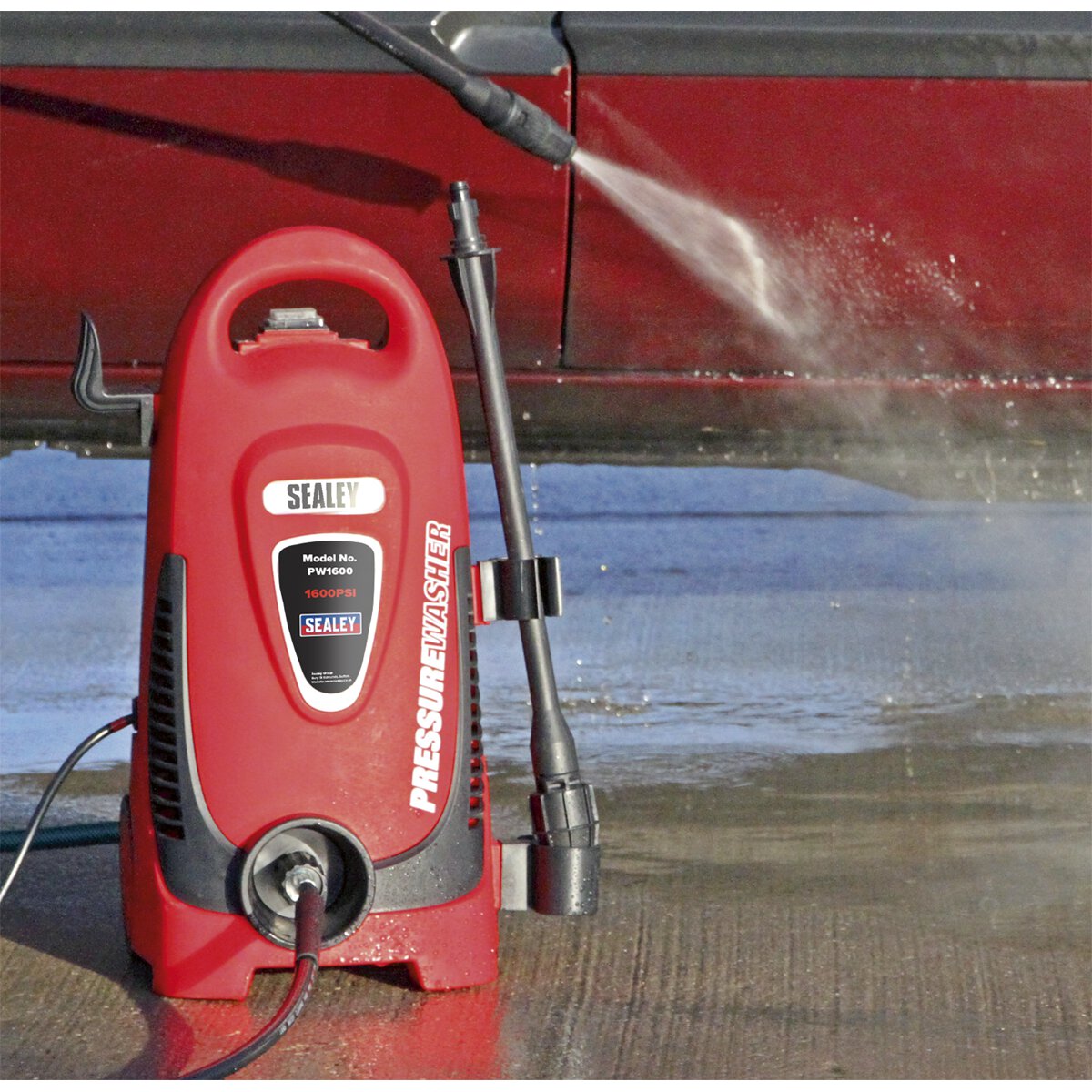 Pressure Washer 110bar with TSS & Rotablast® Nozzle 230V with Accessory Kit
