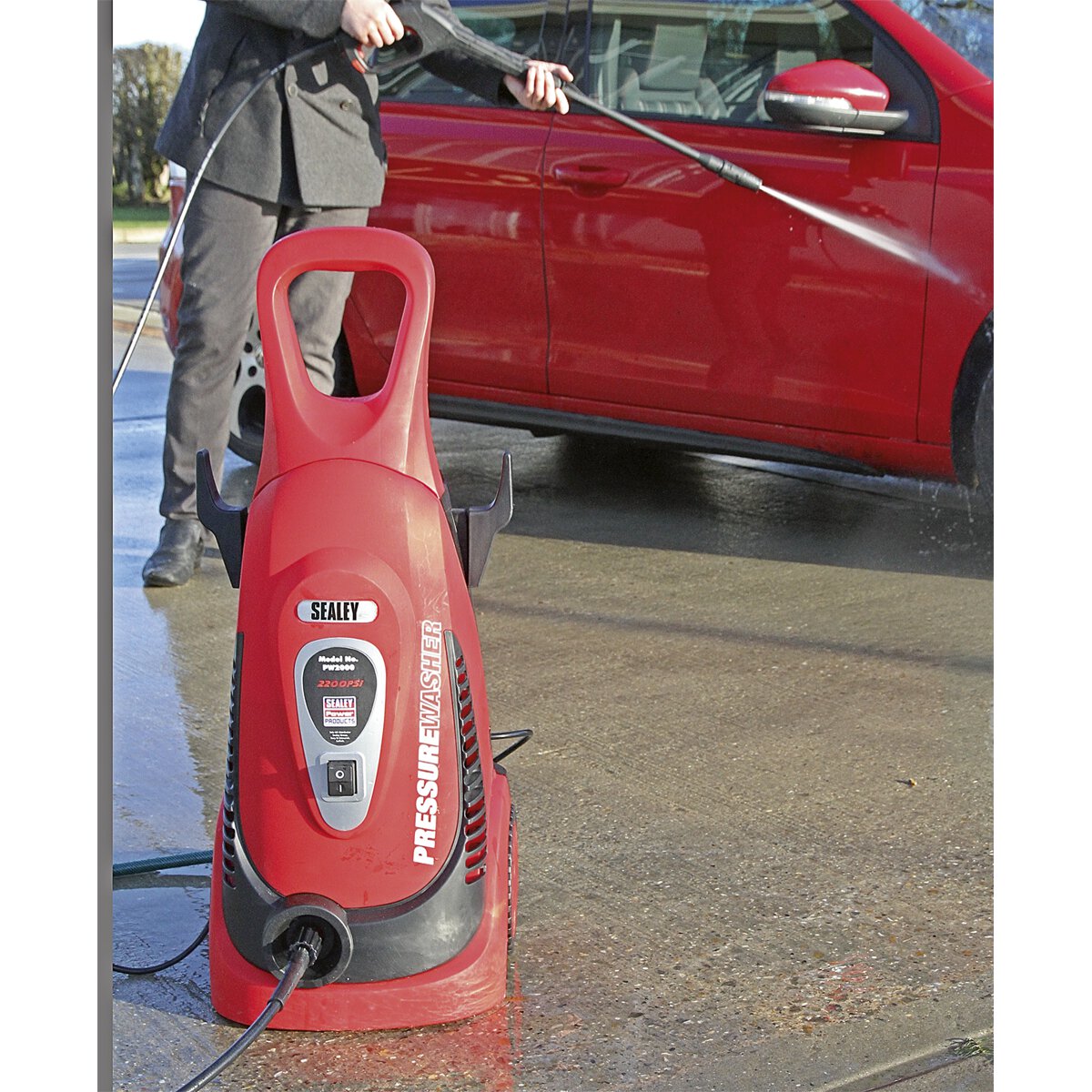 Pressure Washer 140bar with TSS & Rotablast® Nozzle 230V