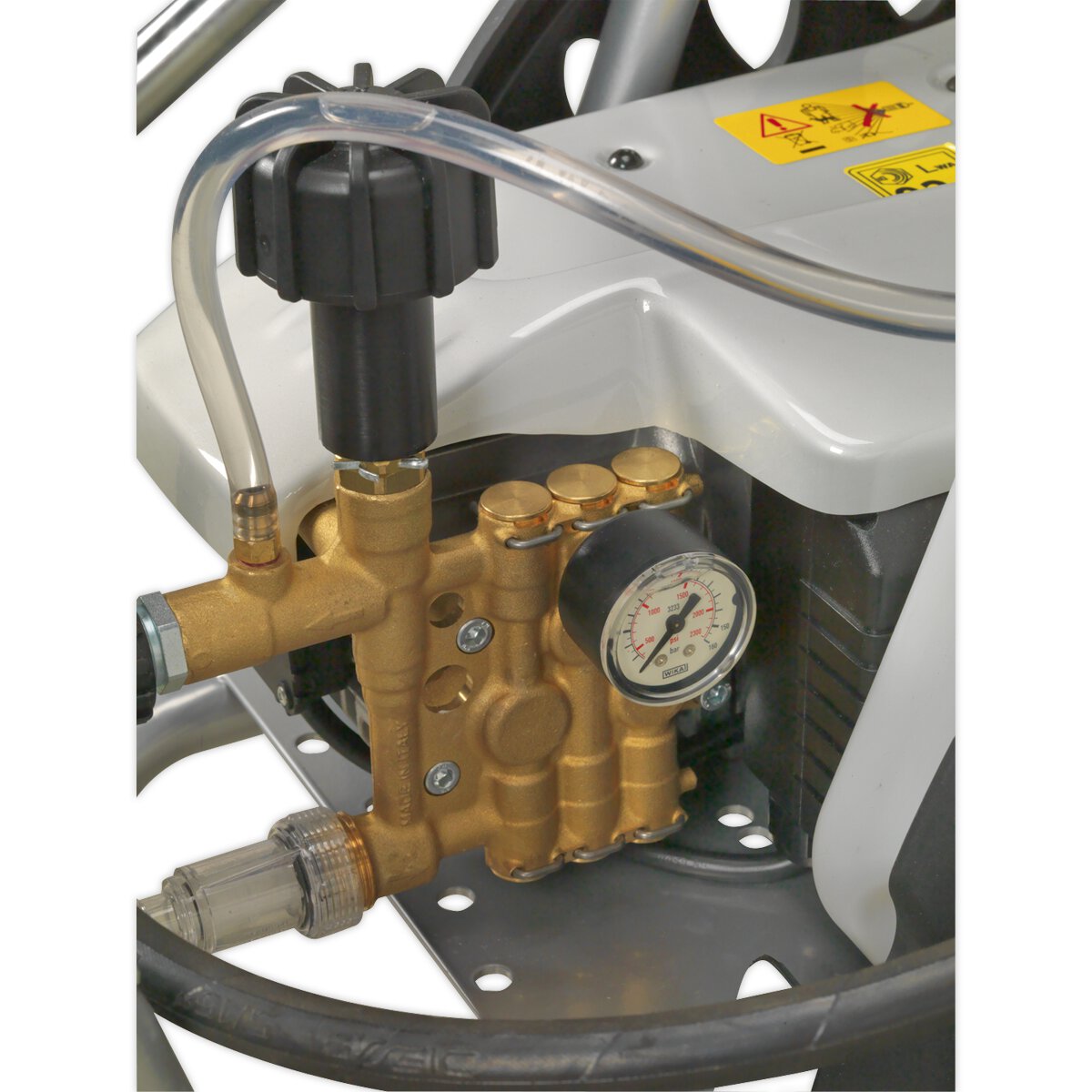 Professional Pressure Washer 150bar with TSS & Nozzle Set 230V
